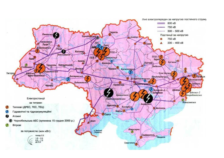 Сколько аэс на украине. АЭС И ГЭС Украины на карте. Электростанции Украины на карте. Электроэнергетика Украины карта. ТЭС Украины на карте.